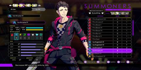 Arrow Equipping An Ice Mistique 