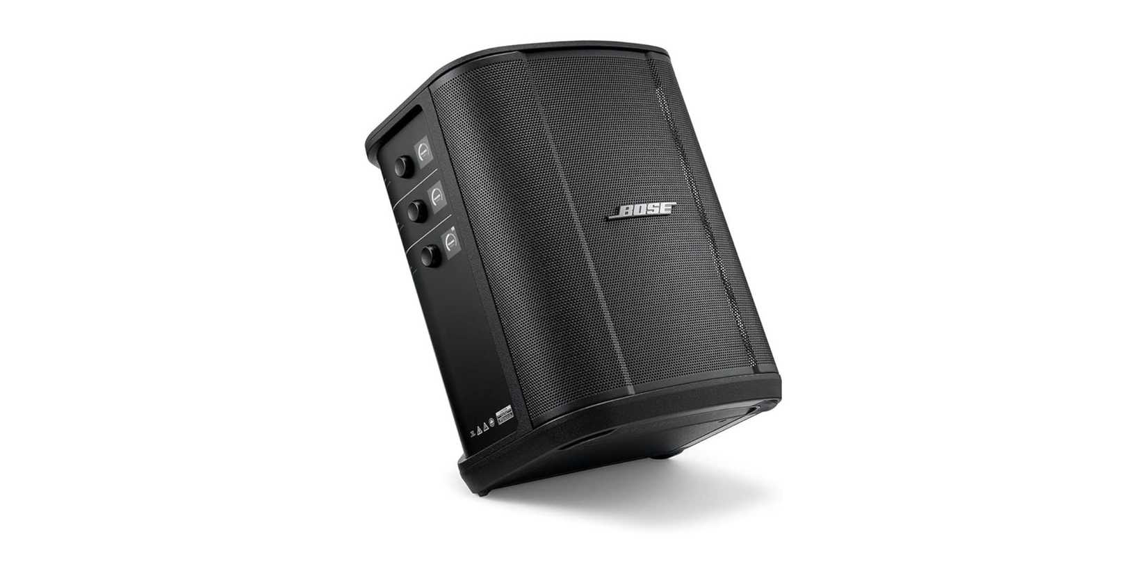 Image of a Bose S1 Pro+ on a white background.