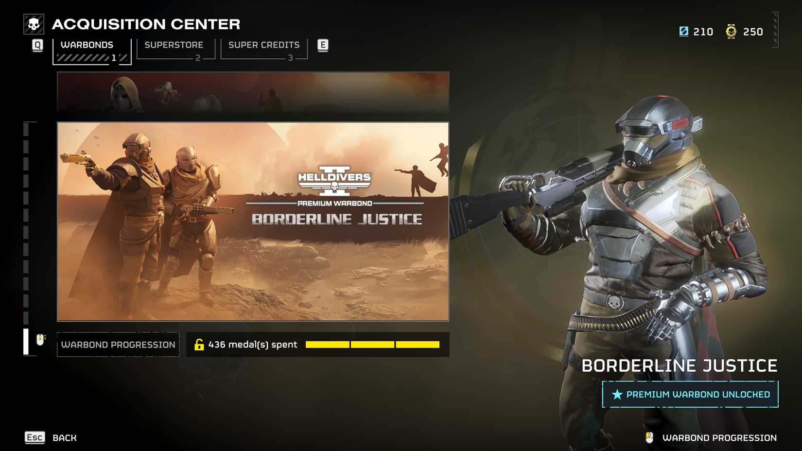 Helldivers 2 Borderline Justice