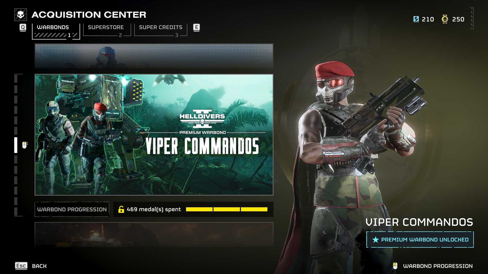 Helldivers 2 Viper Commandos