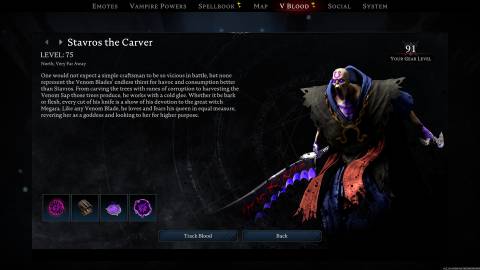 V Rising Stavros the Carver