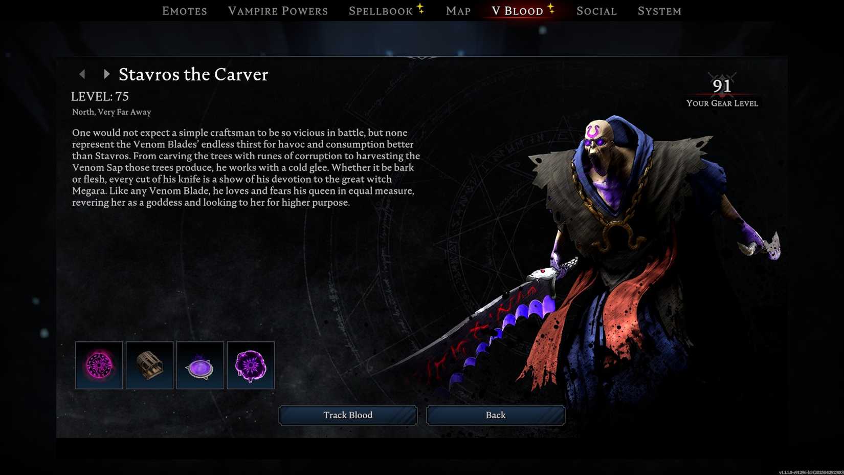 V Rising Stavros the Carver