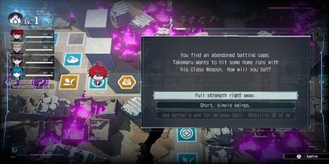 The Player Exploring Outside Of The School 