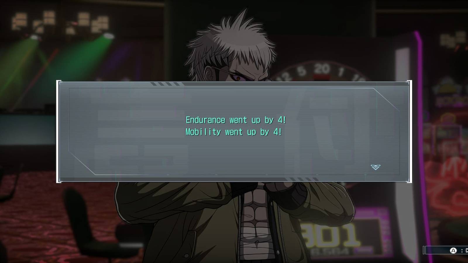 The Player Getting Enduranec & Mobility Points