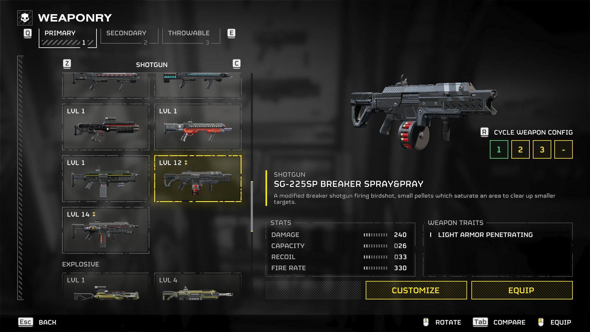 Helldivers 2 Breaker S&P Upgraded