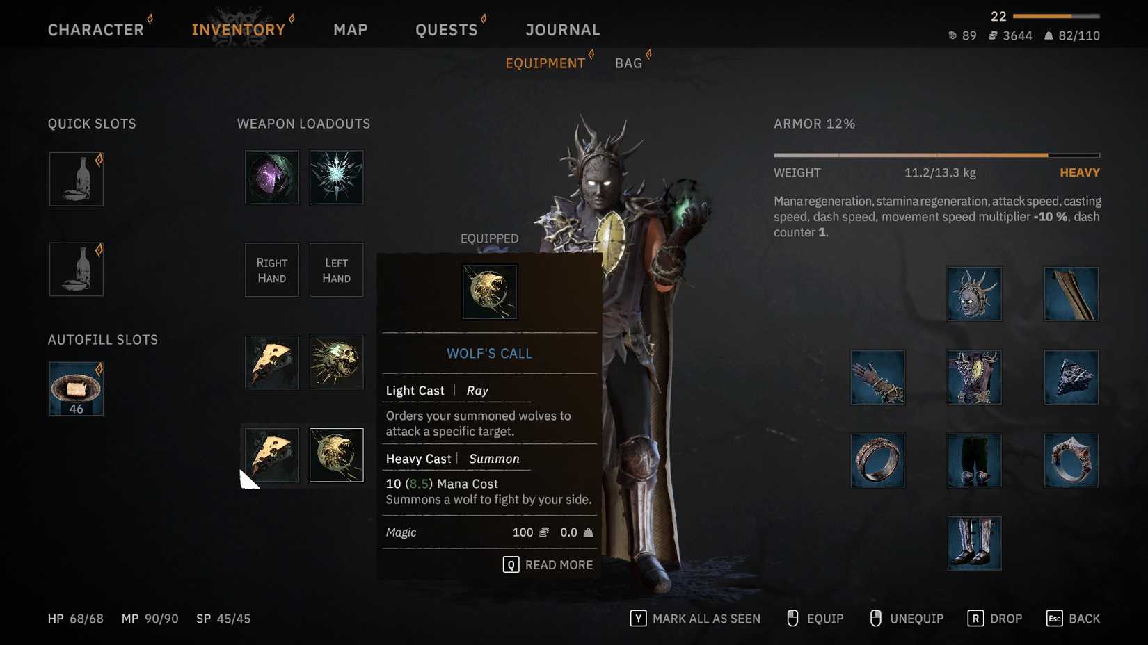 Tainted Grail The Fall of Avalon Wolf's Call