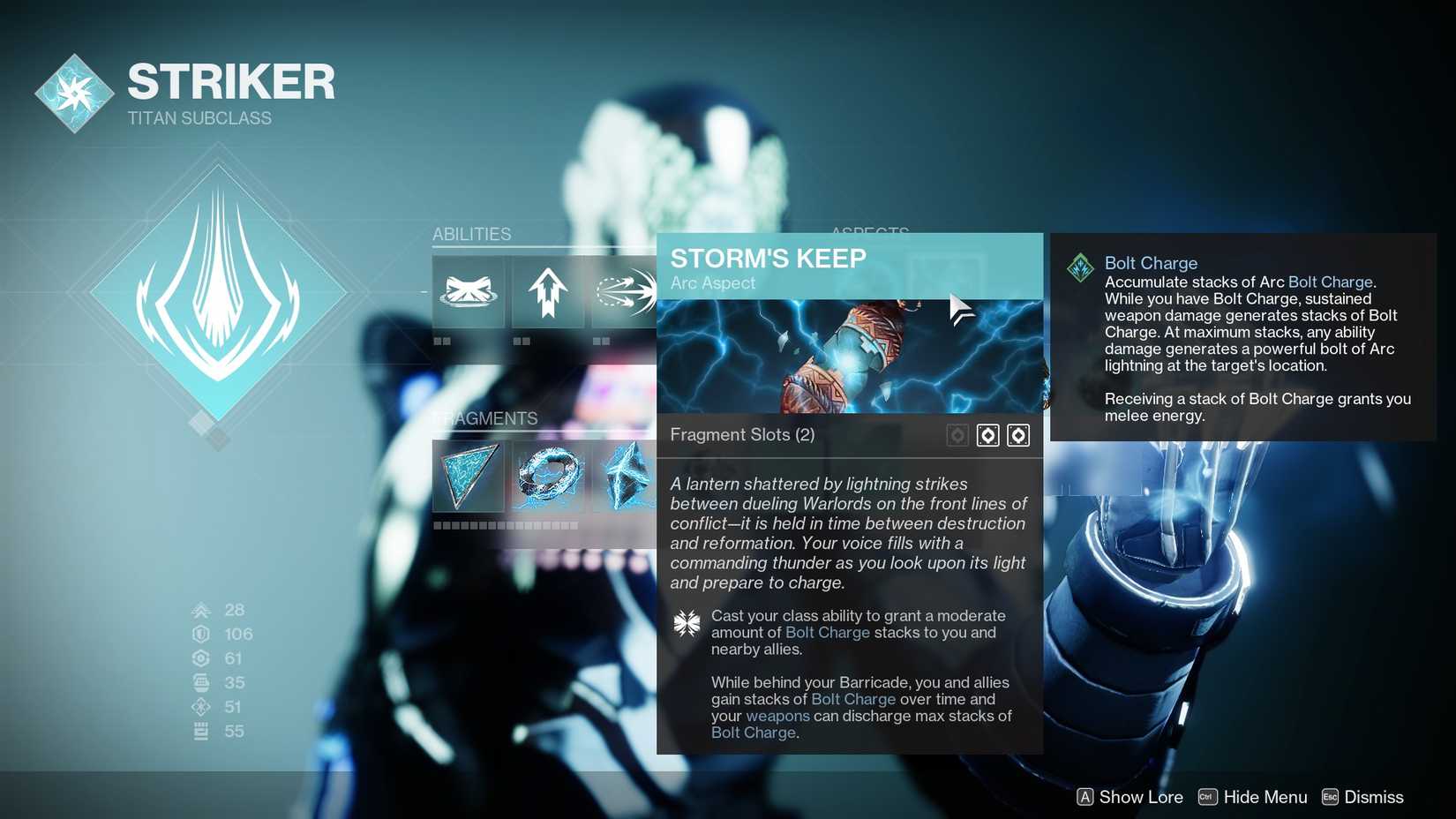 Destiny 2 Storm's Keep Aspect