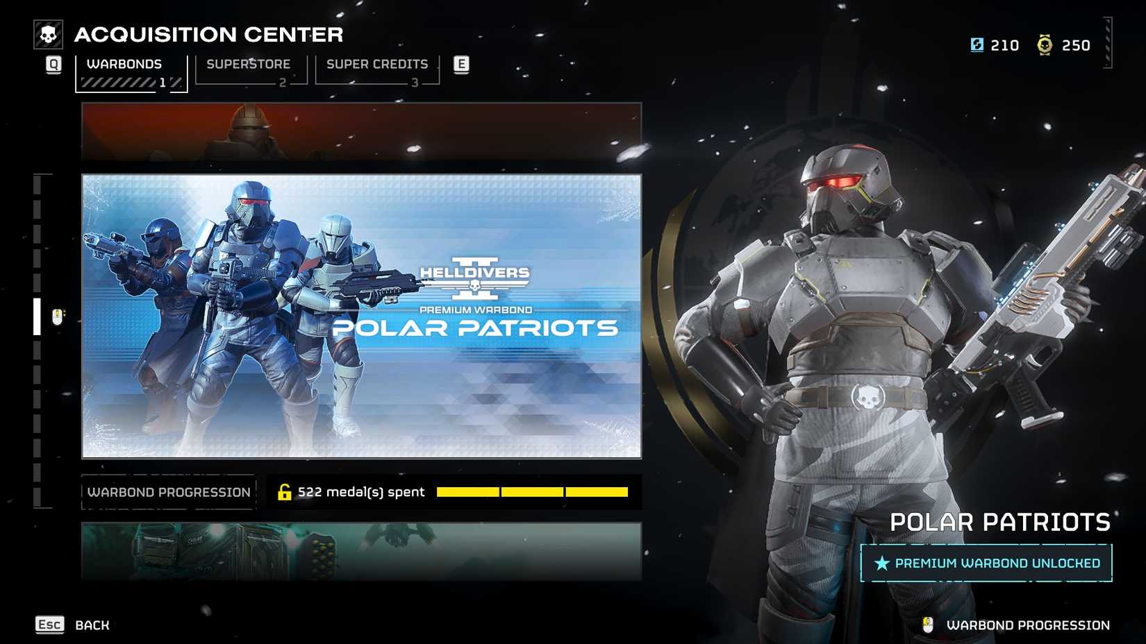 Helldivers 2 Polar Patriots