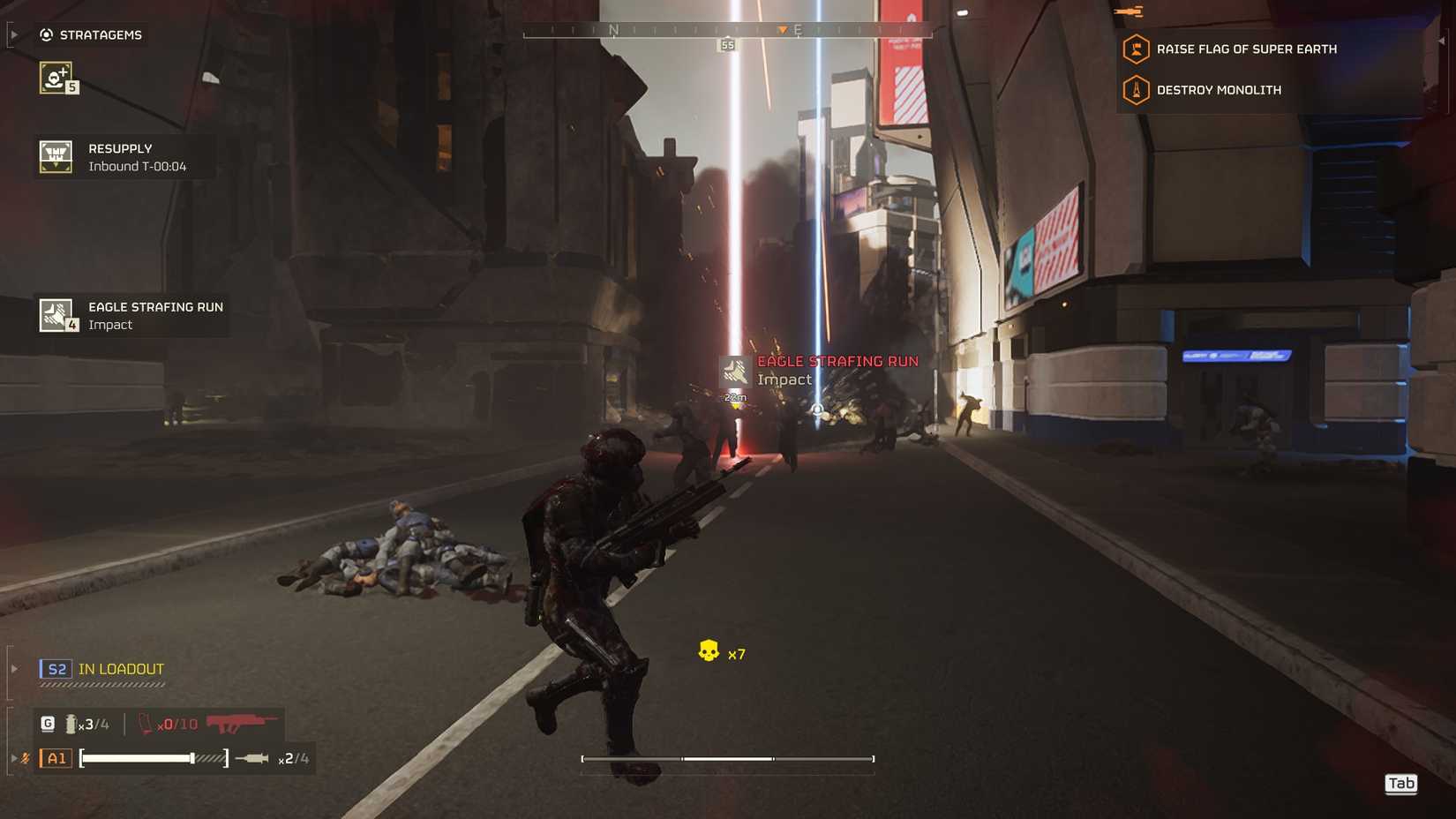 HD2 Eagle Strafing Run vs Illuminate