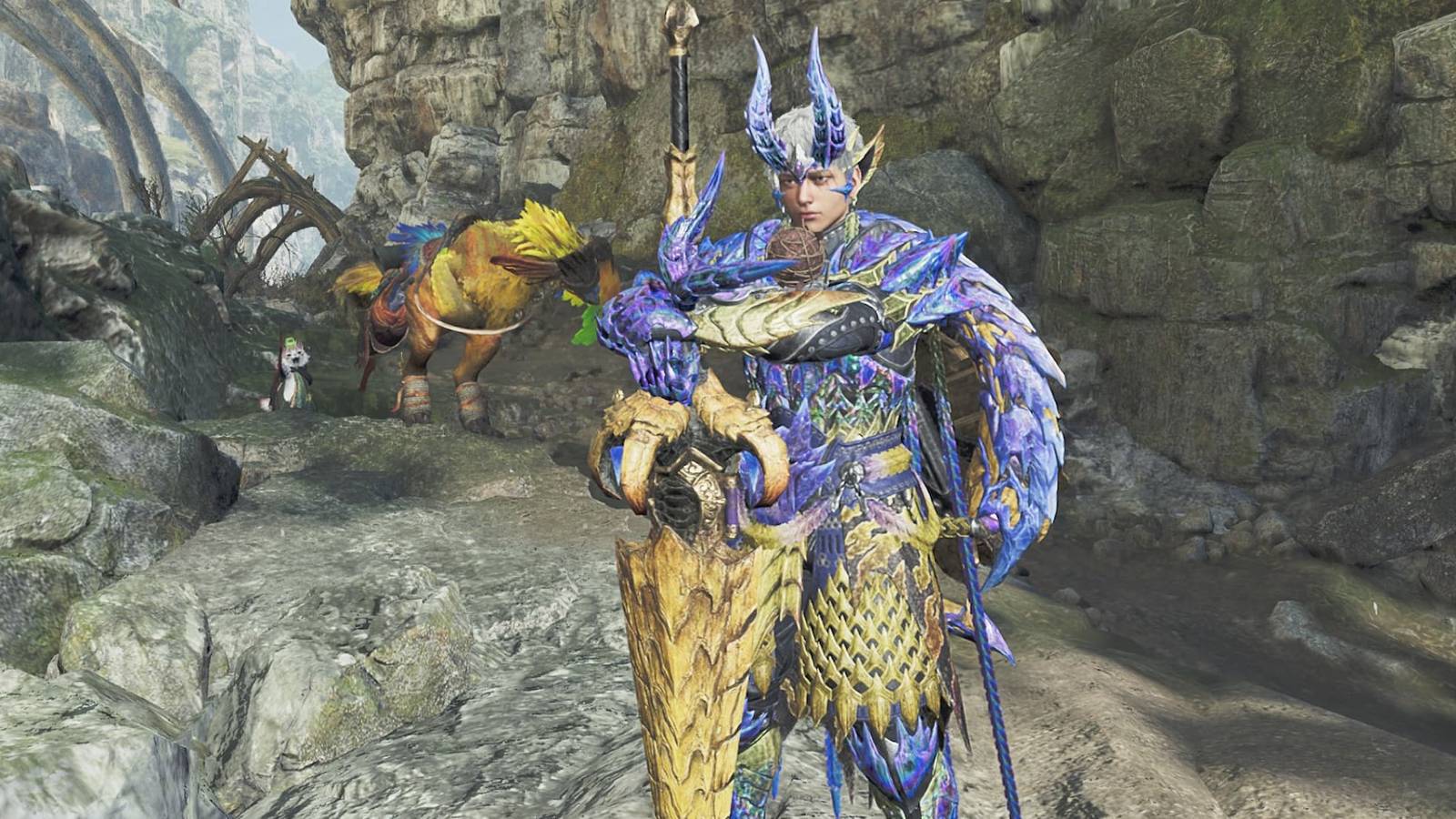 MH Wilds Rey Dau Gamma armor set