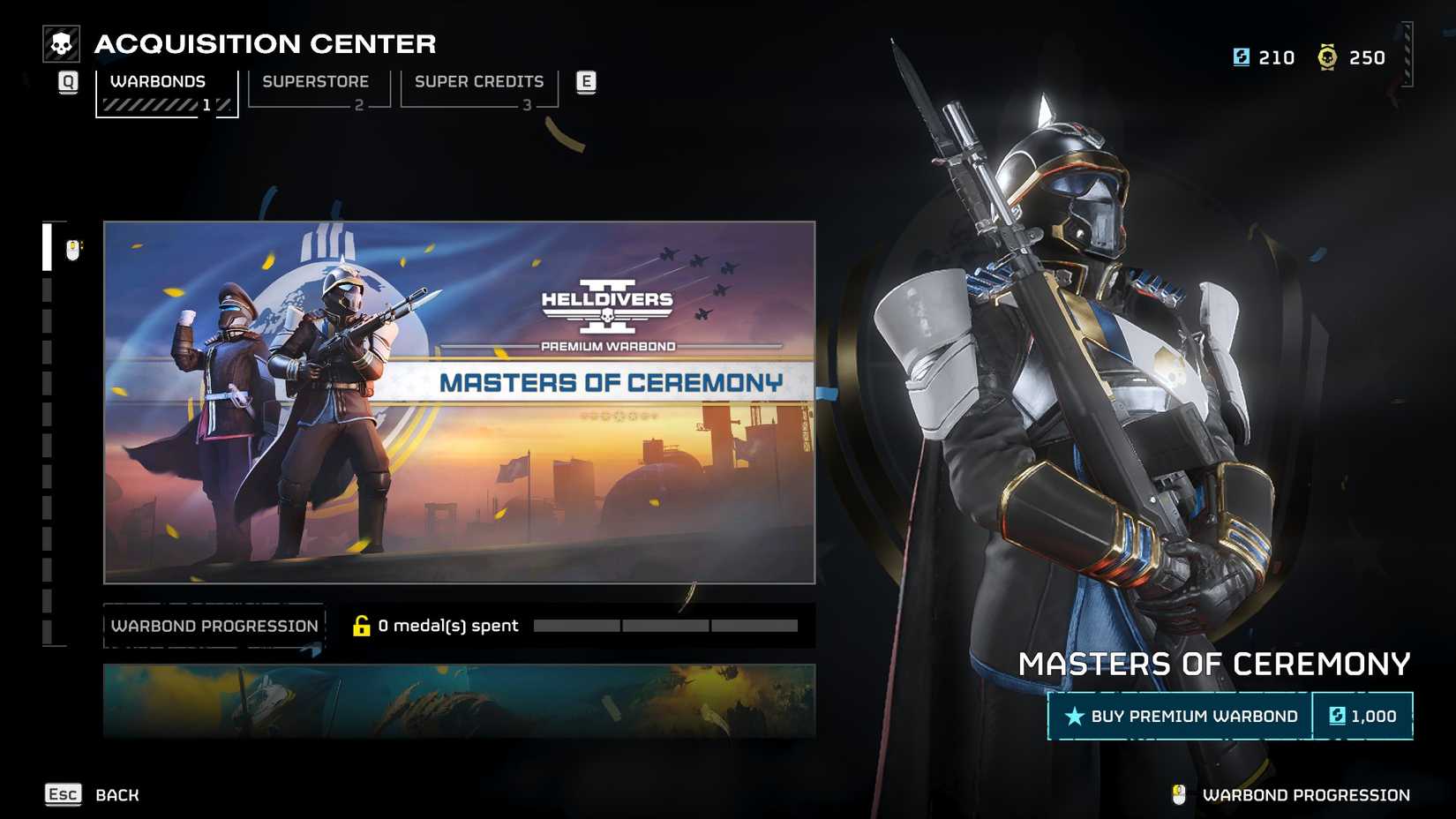 Helldivers 2 Masters of Ceremony