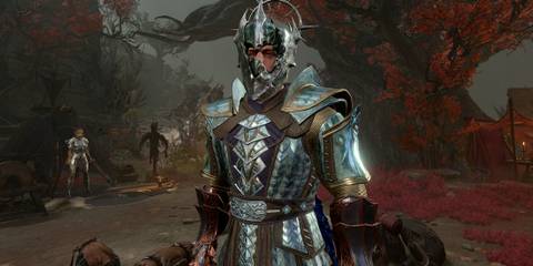 BG3 Adamantine Medium Armor with Grymskull Helm