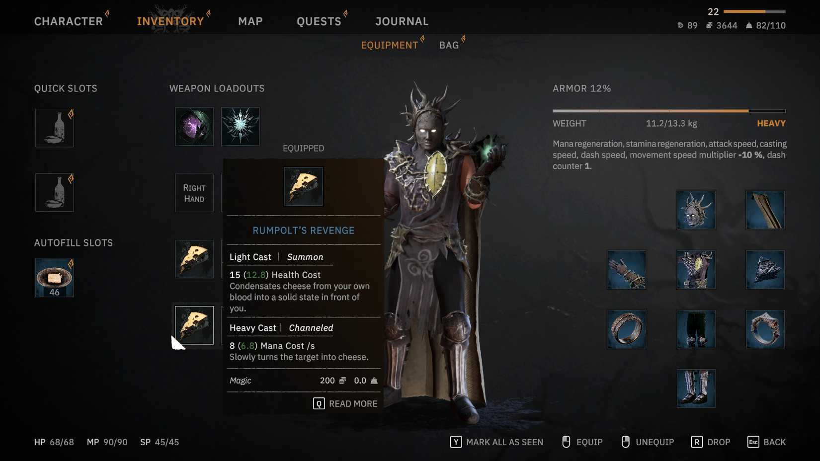 Tainted Grail The Fall of Avalon Rumpolt's Revenge description