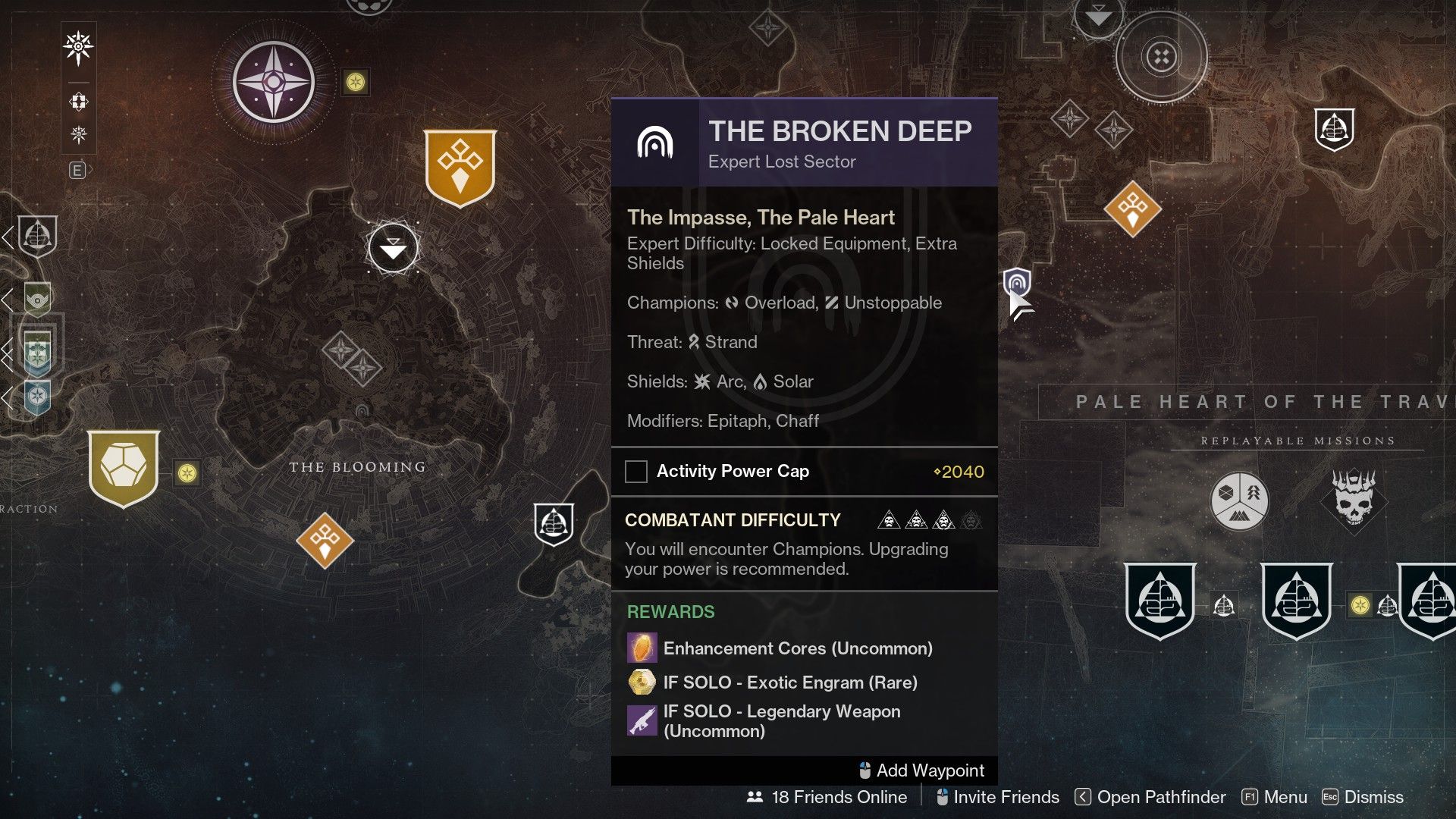 Destiny 2 gebrochenen Deep Expert Lost Sektor