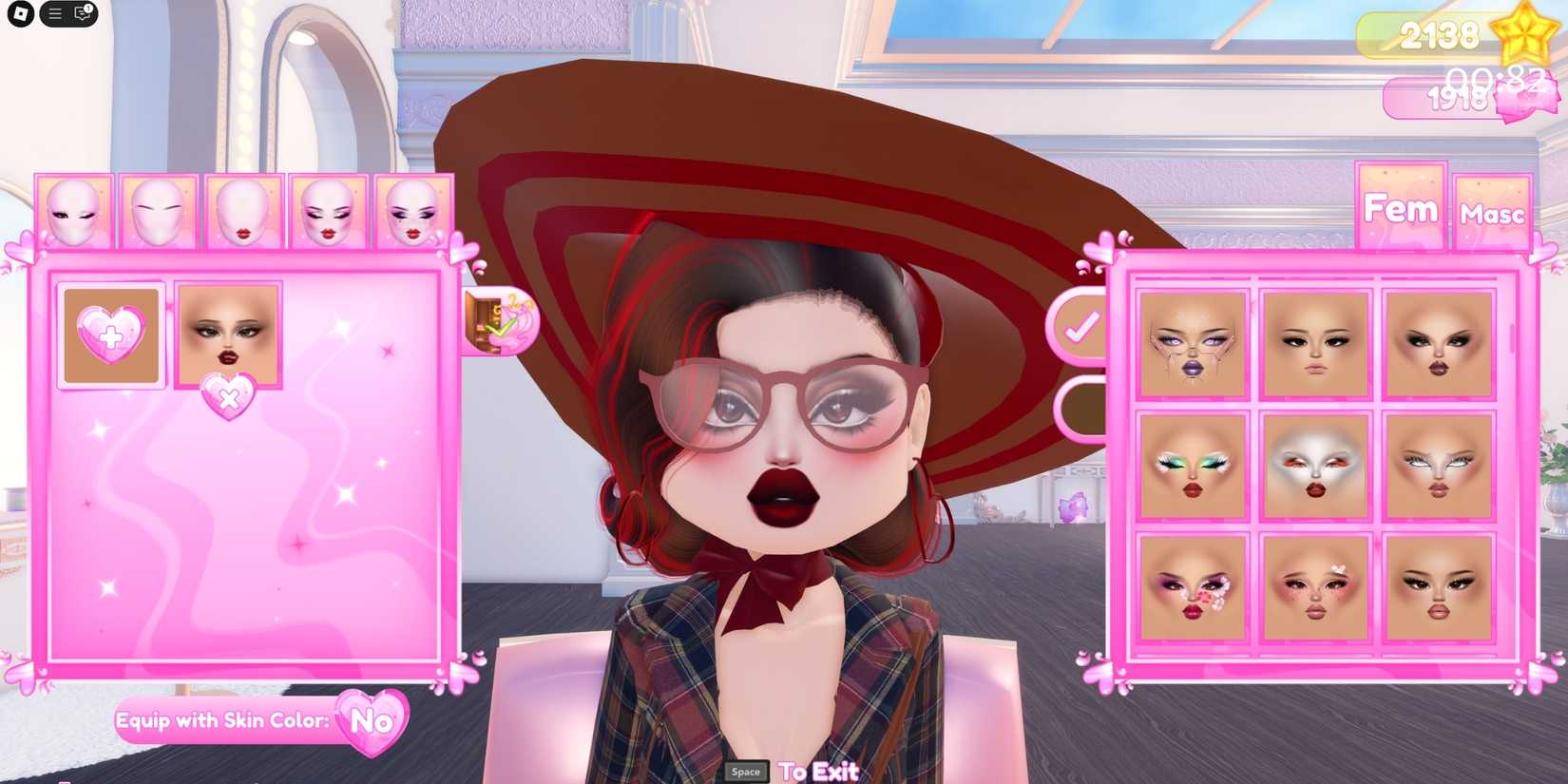 custom makeup preview