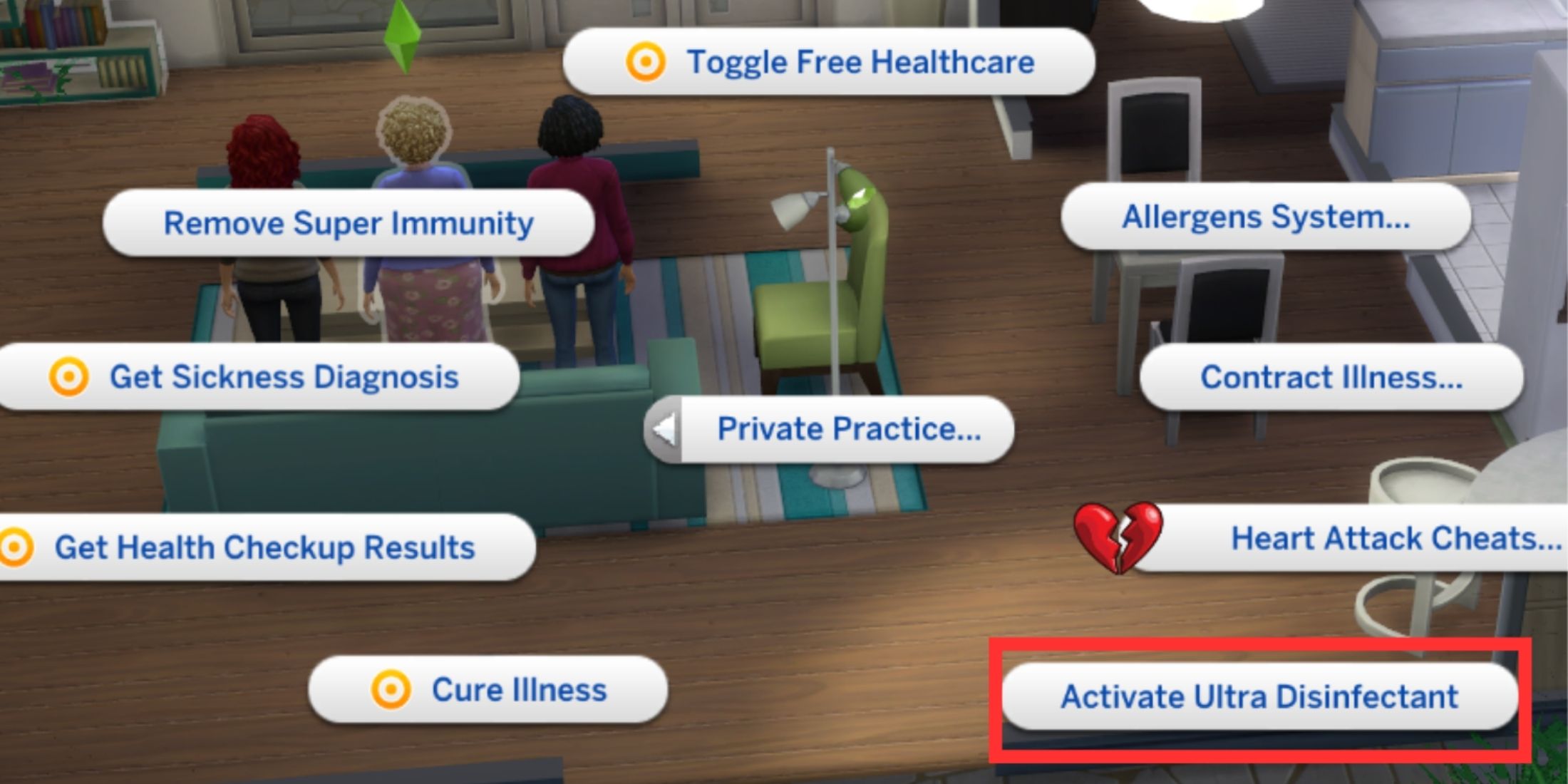Modos de juego Sims 4