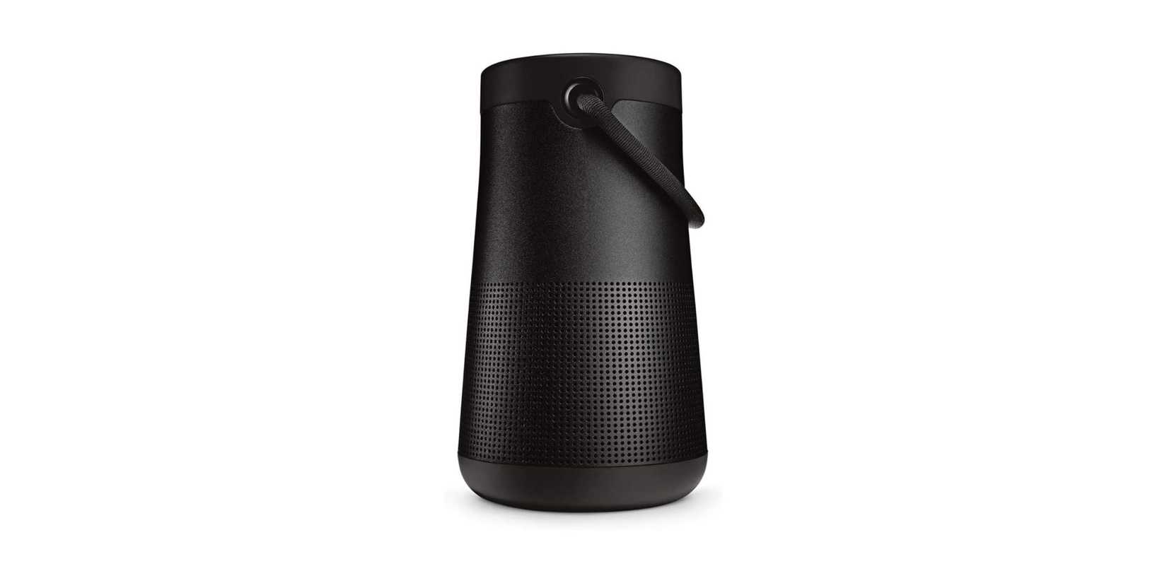 Image of Bose SoundLink Revolve+ on a white background. 
