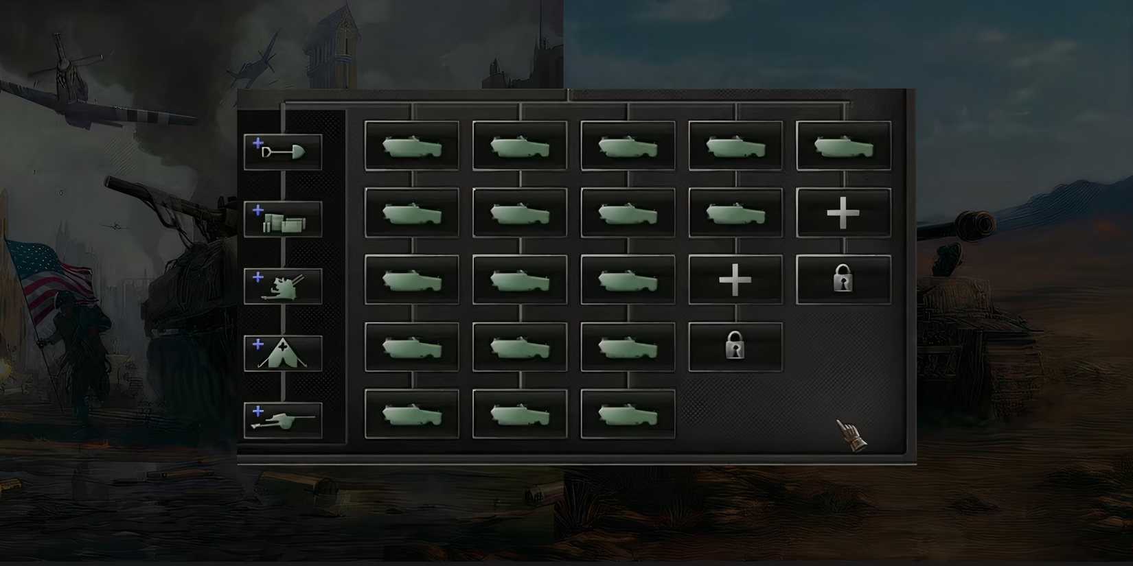 36-Width Flexible Mechanized Fighting Force