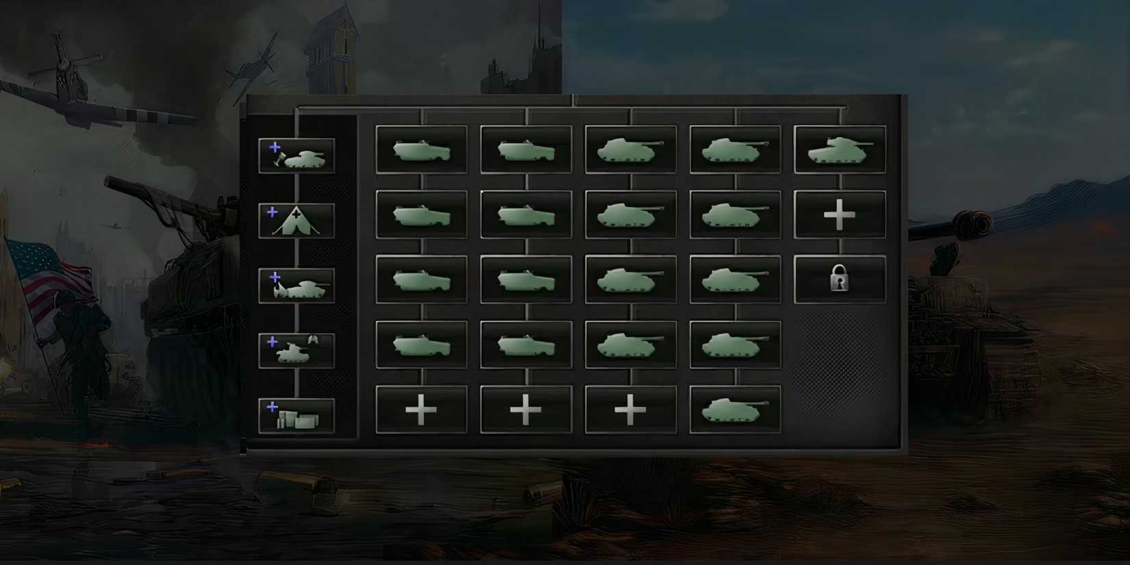 36-Width Practical Armored Division