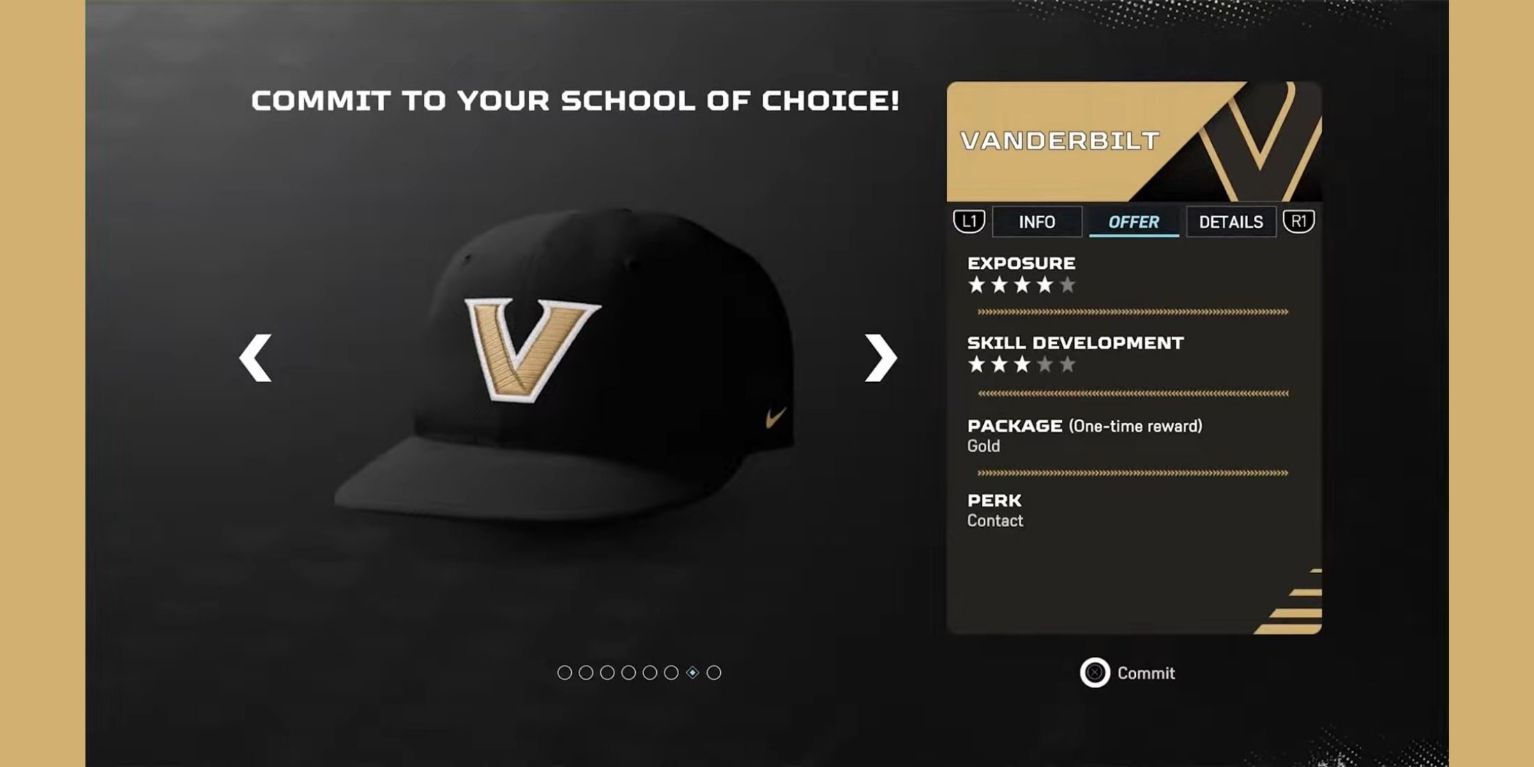 Vanderbilt College Commit