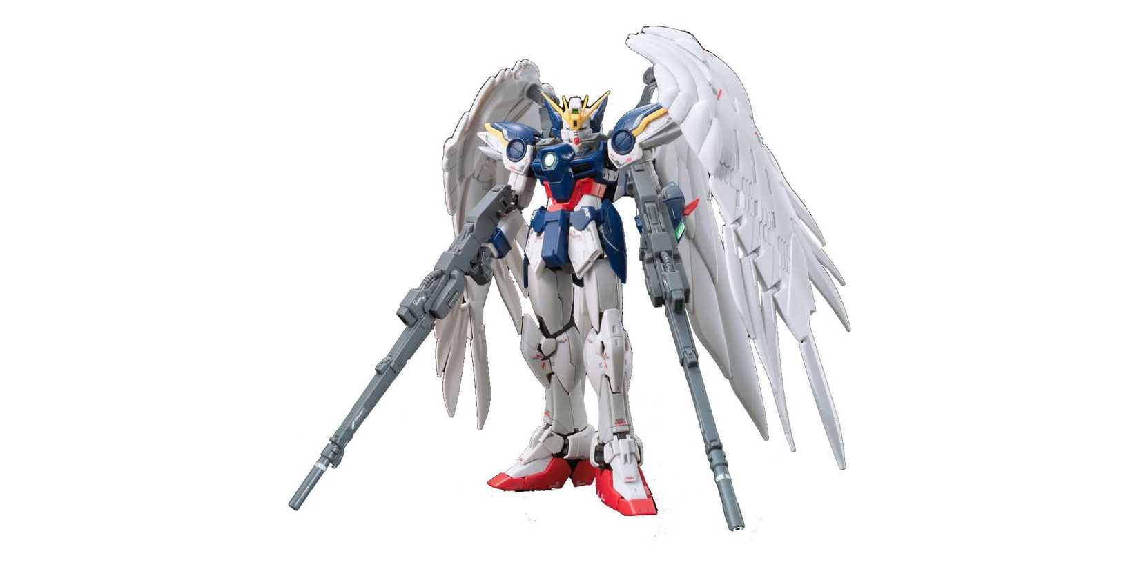 Image of a RG Wing Gundam Zero EW (Endless Waltz) on a white background.
