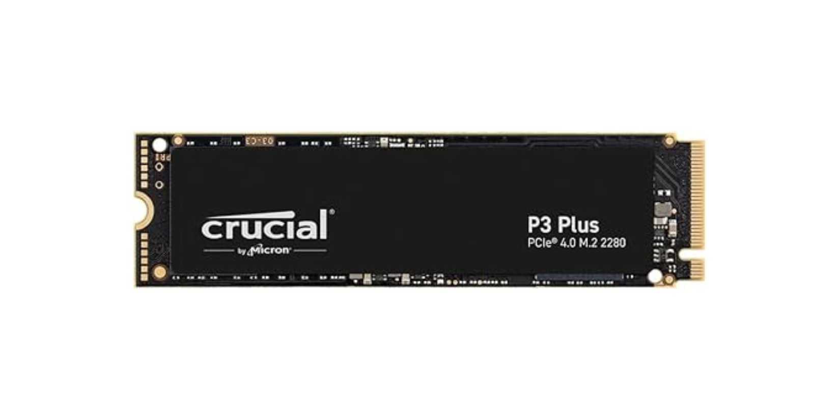 Image of Crucial P3 Plus on a white background.