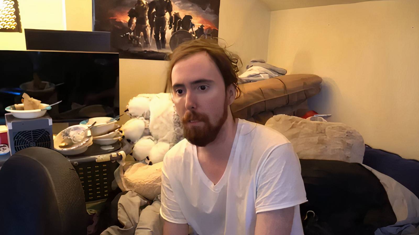 asmongold reveals injuries after falling through ceiling almost died