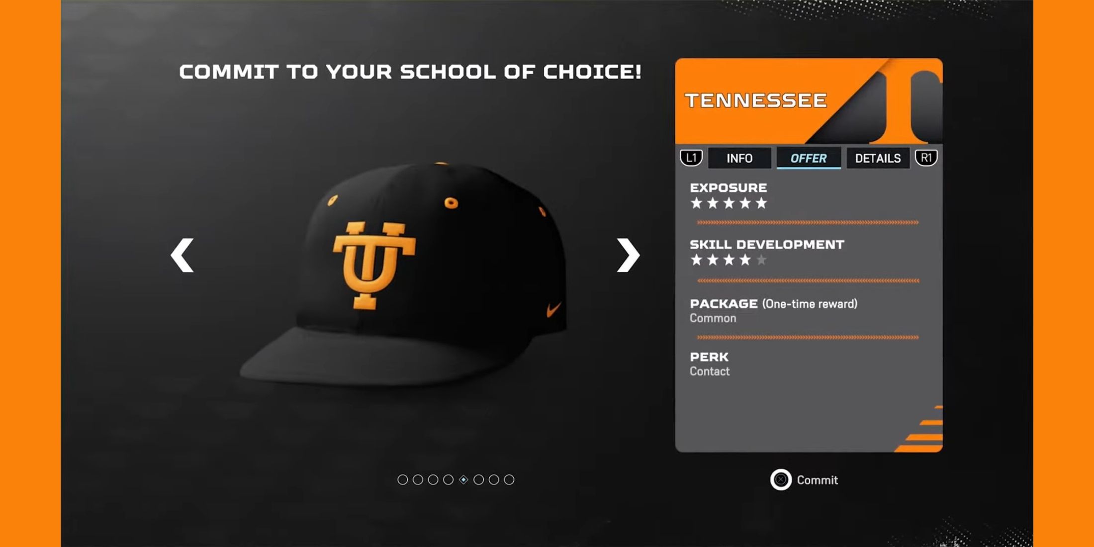 Tennessee College Commit
