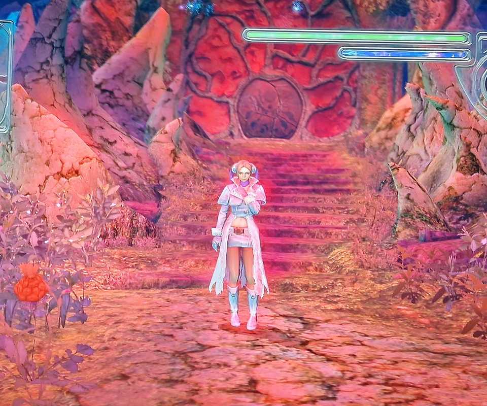 A character standing in Folklore