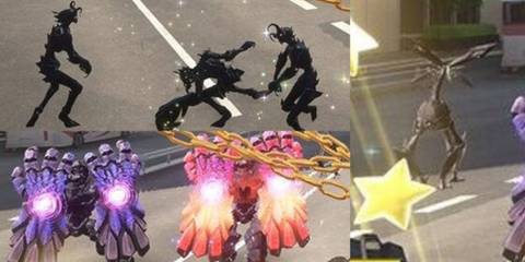 A collage of new Heartless from the new screenshots - Kingdom Hearts 4