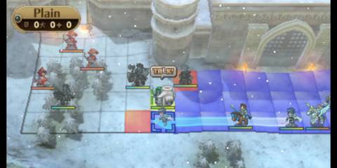 A Key Frame From Fire Emblem Awakening Showing The Player & Their Party In A Combat Scenario