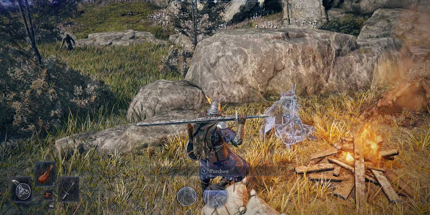 A Merchant Found in the Open Elden Ring Nightreign