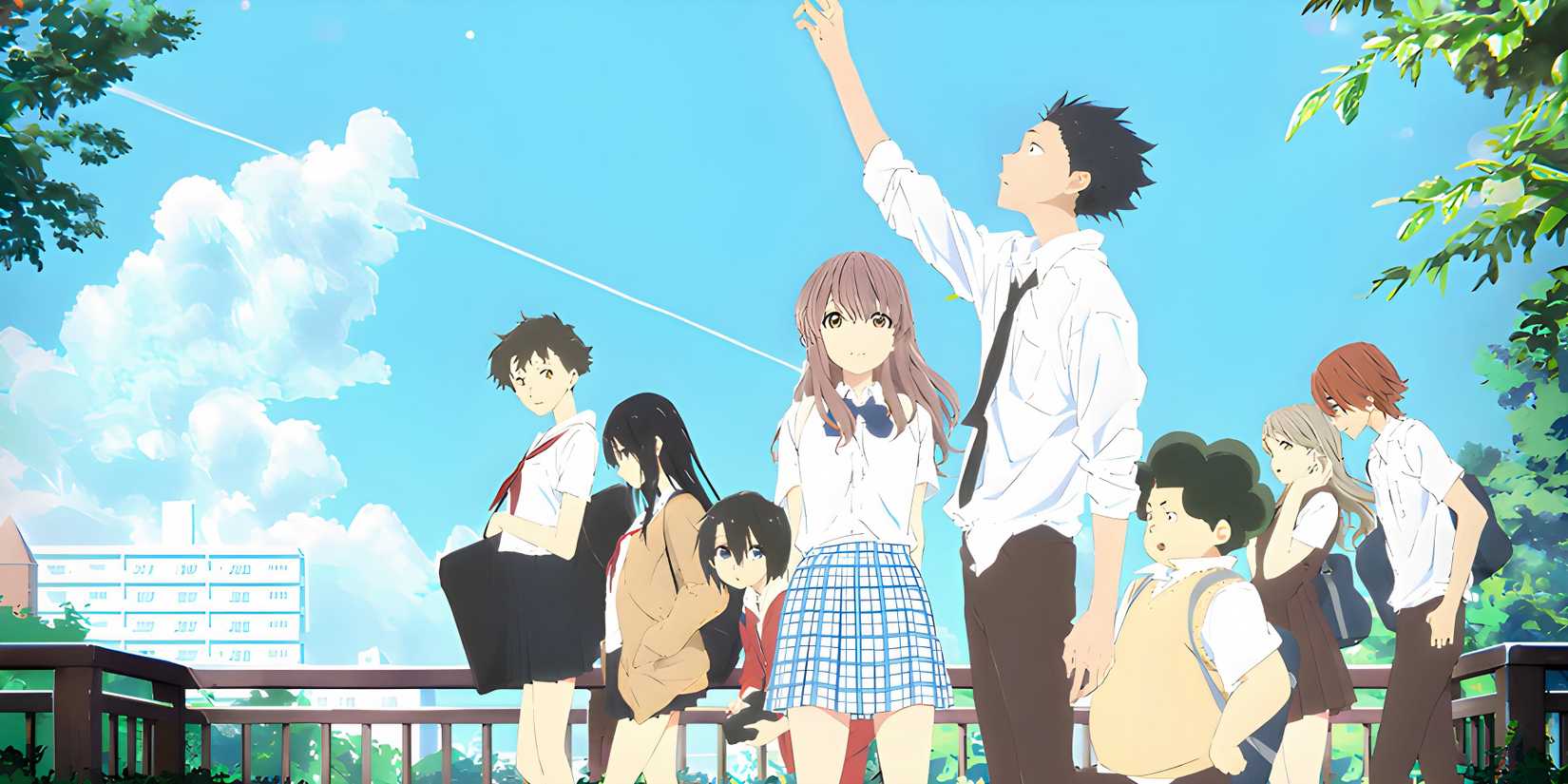 The main characters of A Silent Voice.