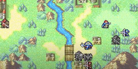 A view of the world in Fire Emblem The Blazing Blade
