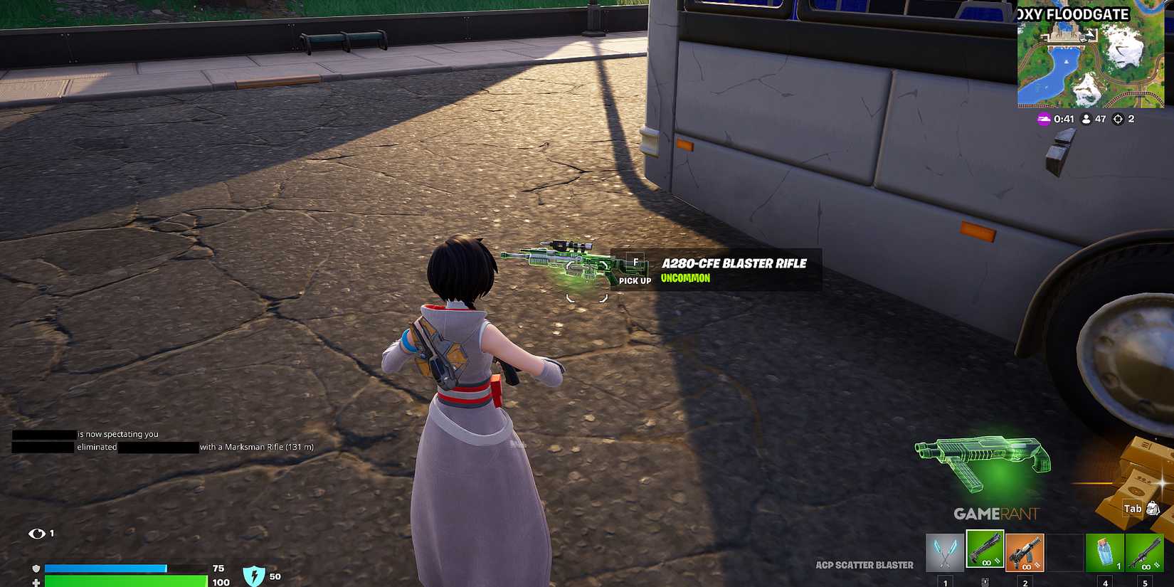 A280-CFE Blaster Rifle in Fortnite