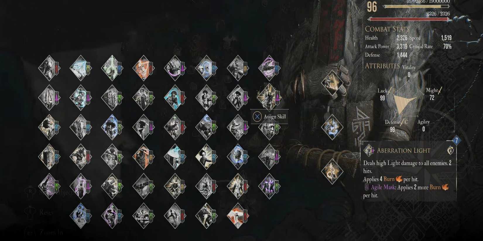 Aberration Light skill showcase in Clair Obscur_ Expedition 33