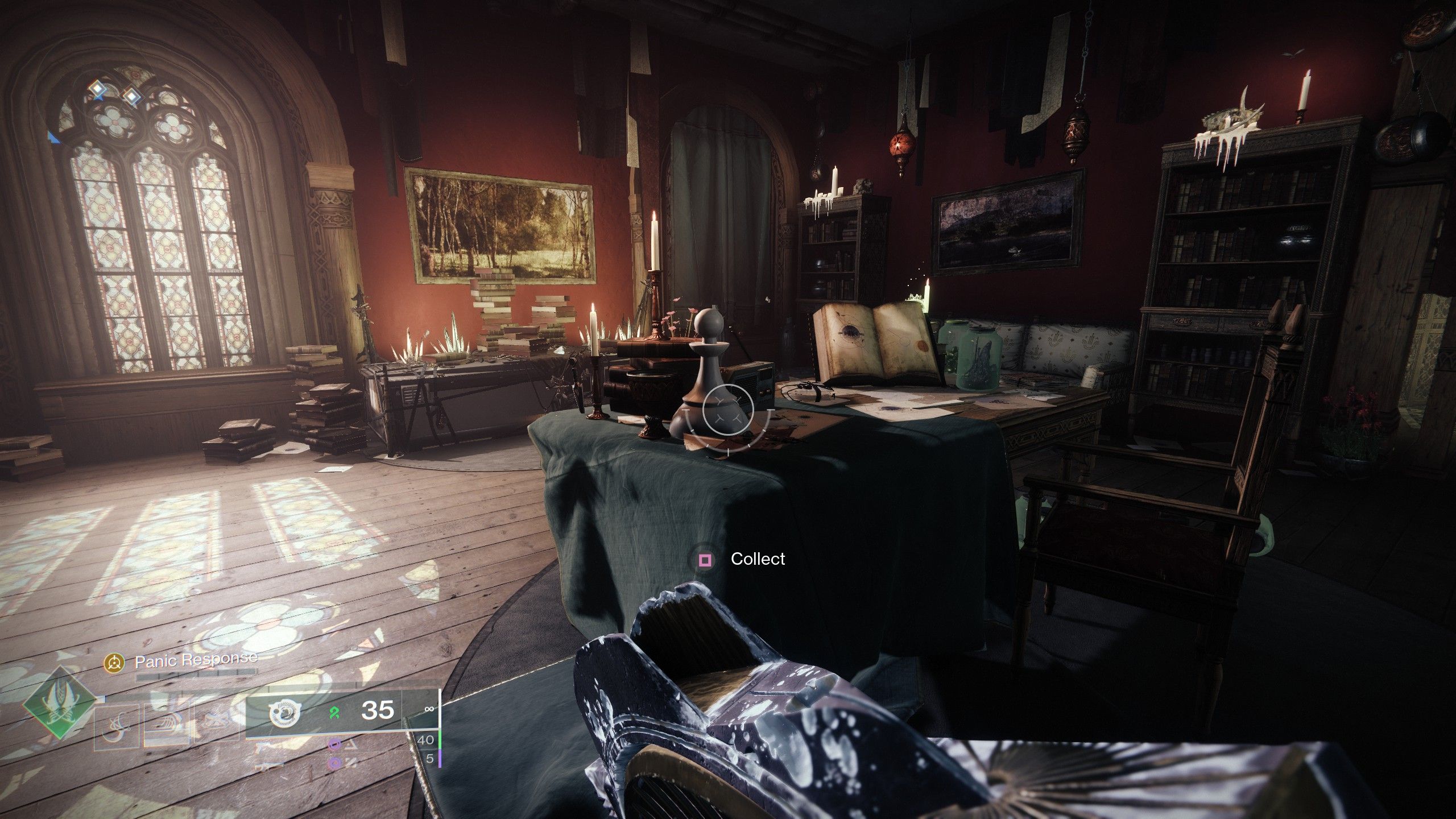 acquire chess pieces in Eris Morn's Flat