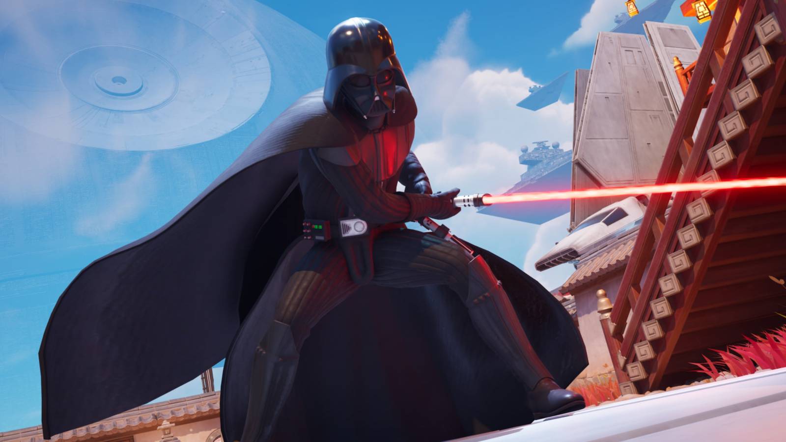 ai darth vader in fortnite x star wars