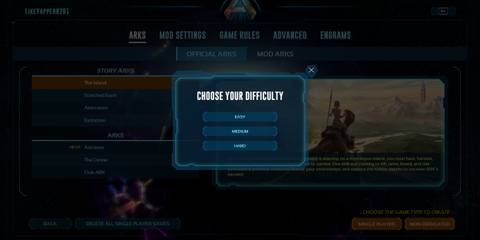 All Difficulty Settings in ARK Survival Ascended