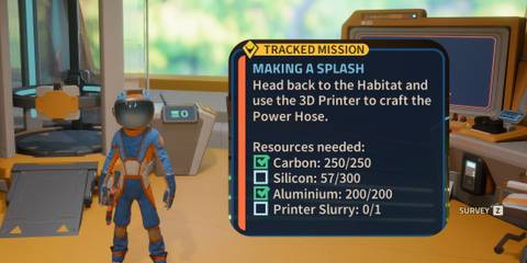 how to use all resources in revenge of the savage planet