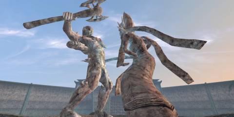 Almalexia Statue in Mournhold