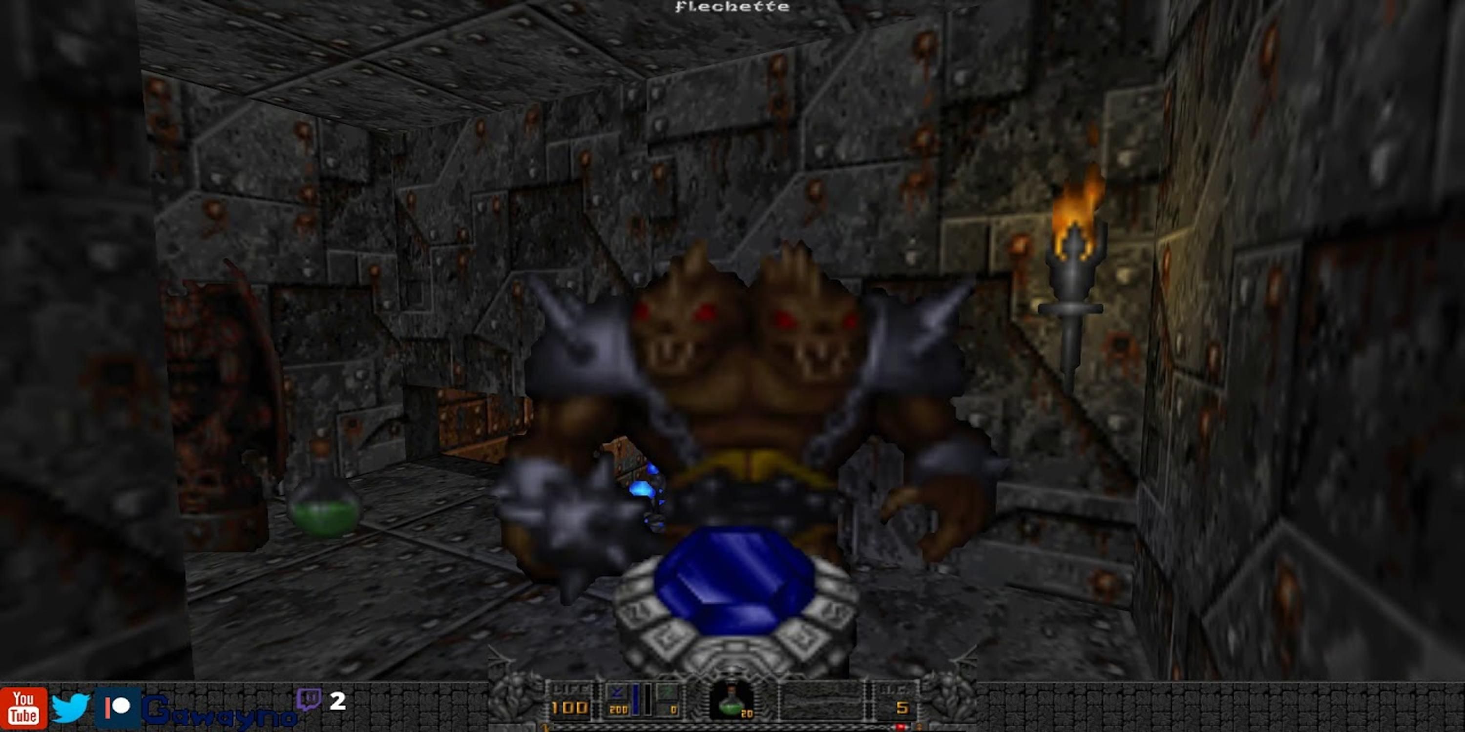 An enemy in Hexen Beyond Heretic