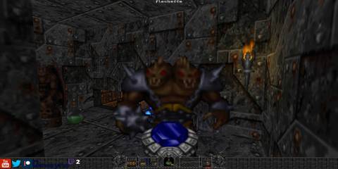 An enemy in Hexen Beyond Heretic