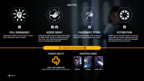 anakin skywalker abilities
