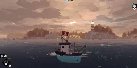 Anchor Flag in Dredge