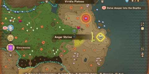 Angar Shrine Location In Fantasy Life i