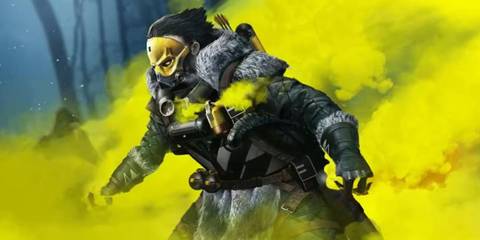 Controllers legend Caustic in Apex Legends