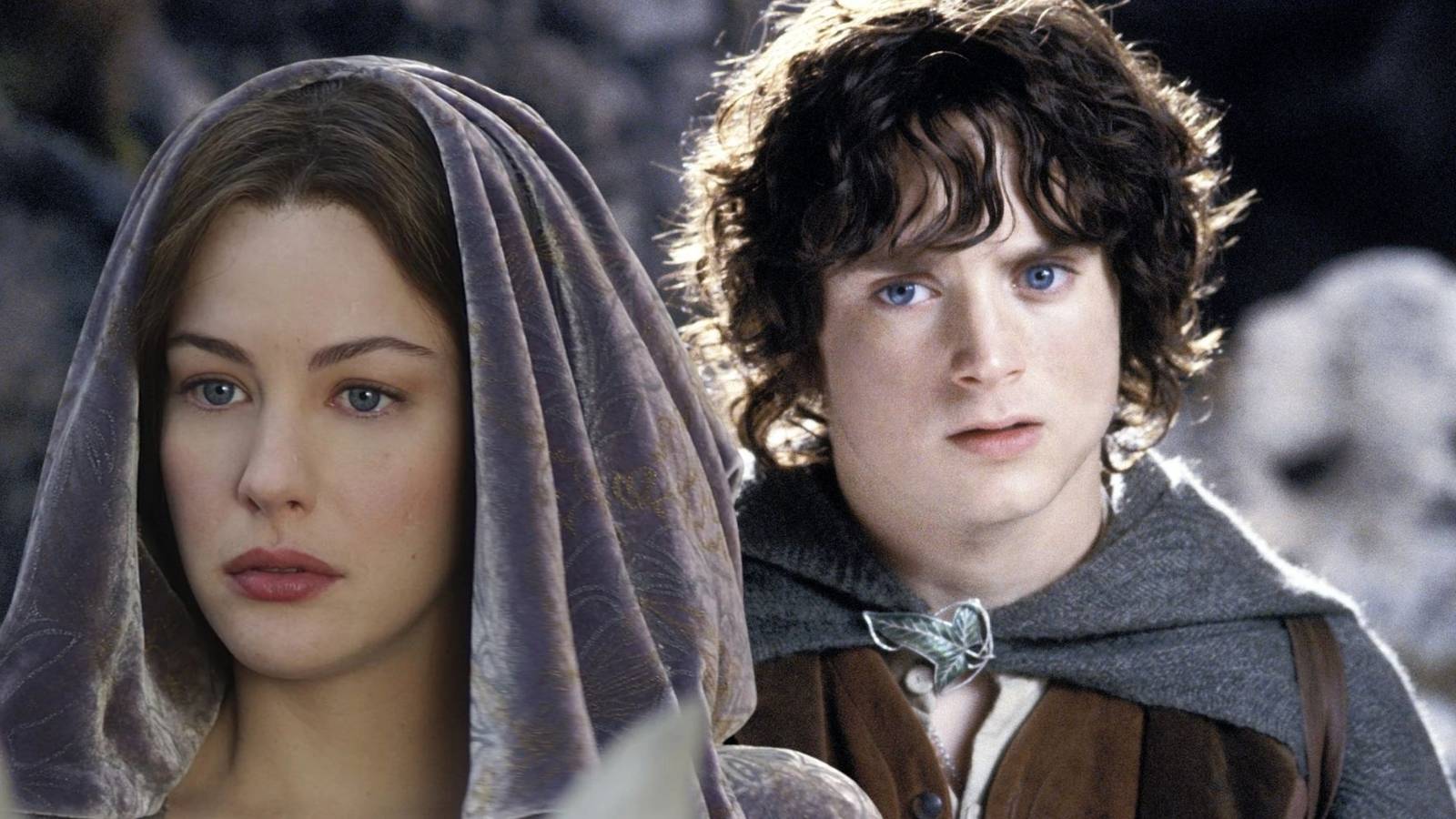 Arwen and Frodo in The Lord of the Rings