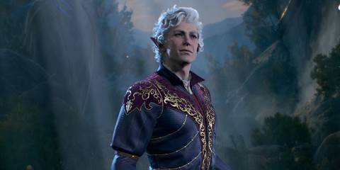 Image of Astarion from torso up in character creation menu