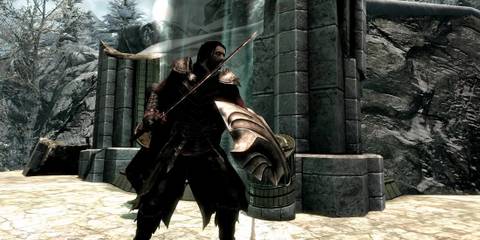 Auriel's Shield In-Game Skyrim